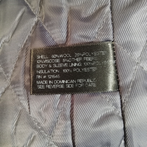 Michael Kors Gray Medium Wool Blend Coat - Picture 9 of 11